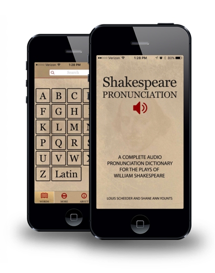 «Шекспировское произношение» (Shakespeare Pronunciation) в мобильном приложении
